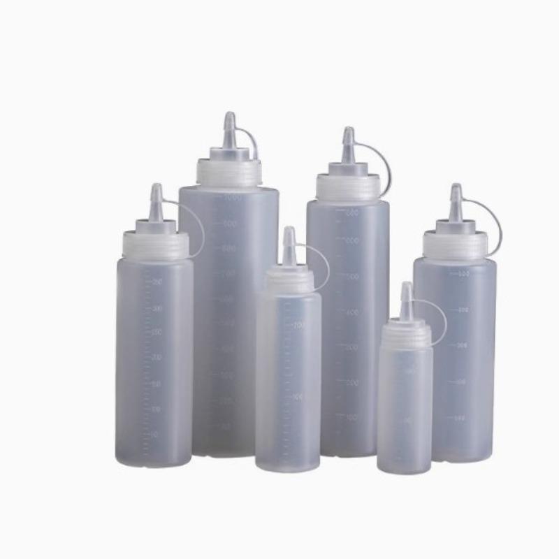 

Бутылка для выдавливания соуса со шкалой, Бутылка для кетчупа, салатной заправки, приправ, Бутылка для джема, соуса, Бутылка для выдавливания, Пластиковая бутылка с острым носиком Type 240 1pc