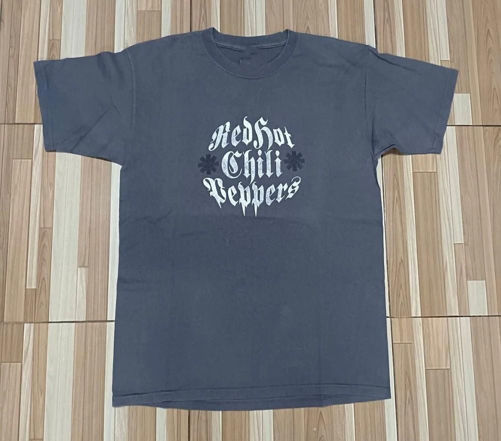 Vintage RHCP T-Shirt 2000 Y2K Band Tour Front Logo Rare 90s S-4XL Unisex T-Shirt XXL