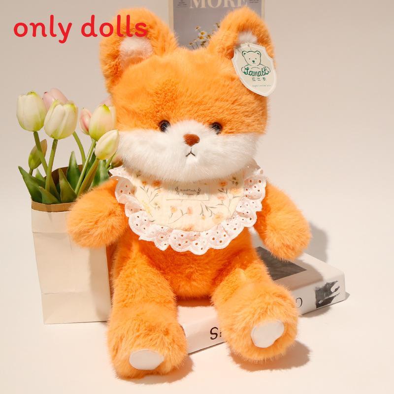Cute Fox Panda And Rabbit Plush Toys With Soft Cotton Filling Great Gift For Girls And Boys