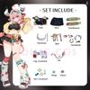 Genshin Impact Varesa Cosplay Costume Adult Carnival Uniform  Anime Halloween Party Costumes Masquerade Women Game