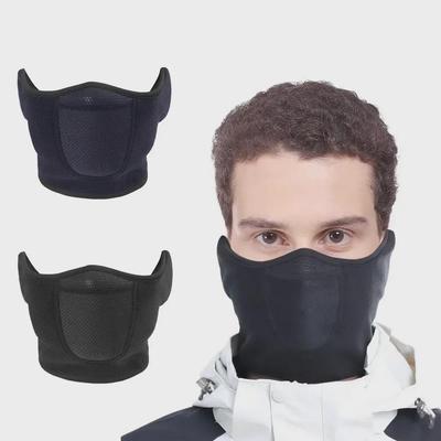 Outdoor Radfahren & Skifahren Warmer Polarfleece-Halswärmer mit Ohrenschutz für Herbst & Winter