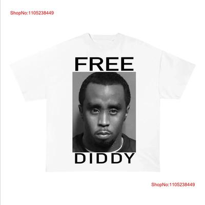 Free Diddy T Shirt Meme Memes Vintage Washed Streetwear Designer Clothes Casual Breathable Unisex Stylish Comfortable Fashion