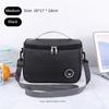 S/M/L New Portable Lunch Bag Food Thermal Box Waterproof Office Cooler Lunchbox With Shoulder Strap Insulated Case