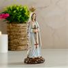 Statua Statuetta Fatta a Mano della Madonna di Fatima Decorazione da Scrivania Per Matrimonio Religioso Evento e Celebrazione