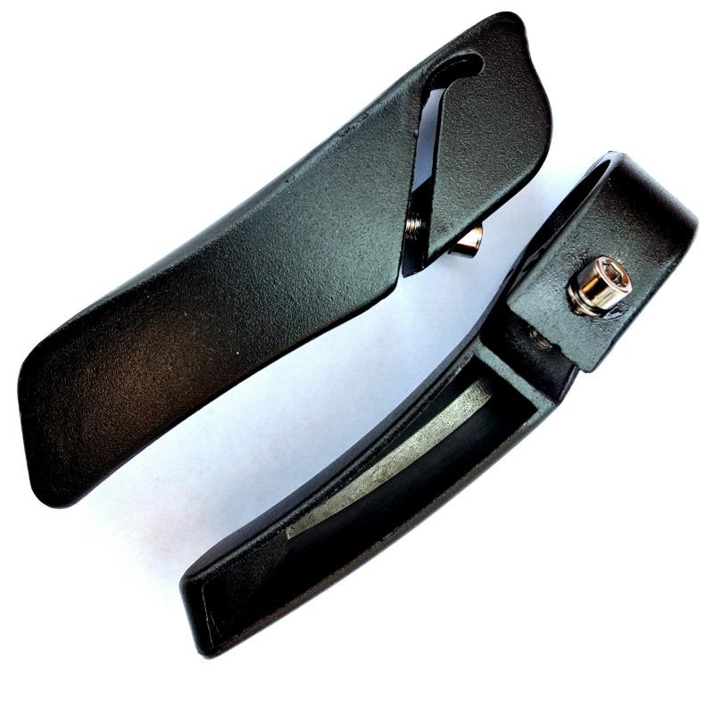 

1 Pair Strong Aluminum Alloy Handles High Strength Mountain Bike Handle чорний