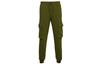 Star Chevron EMB PO Workwear Elastic Cuff Fleece Lined Sports Casual Pants Men's Olive Green 10017878-A02