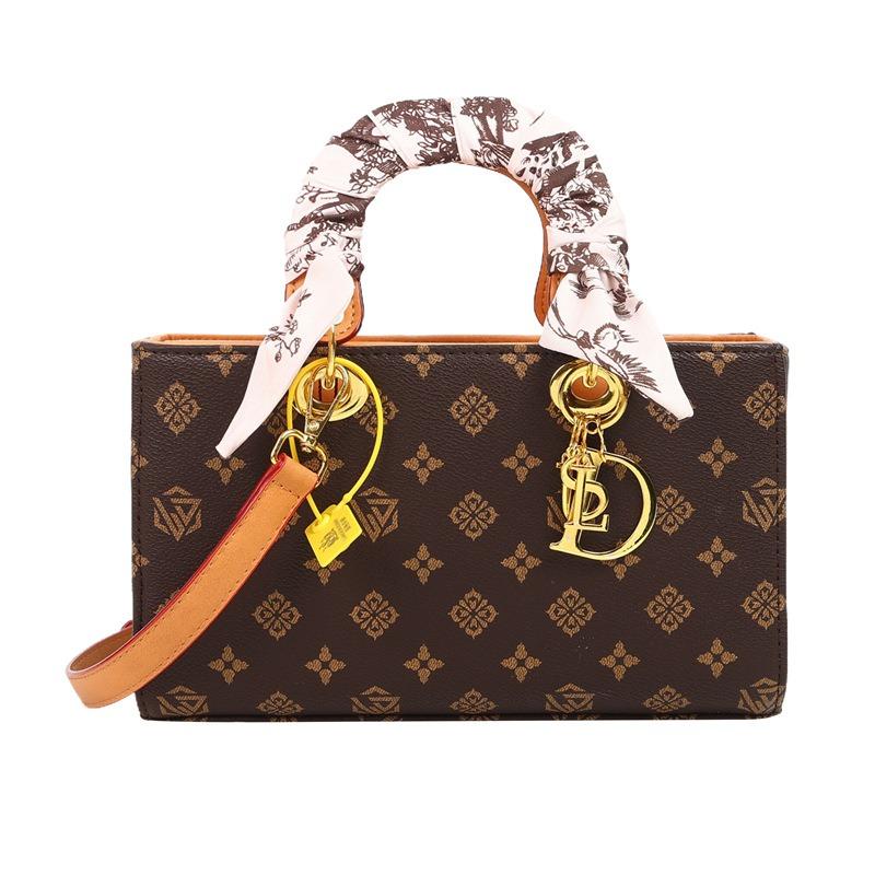 Premium Silk Scarf Princess Diana Bag New Presbyopia Handbag Bag Femininity Versatile Single Shoulder Oblique Span Bag