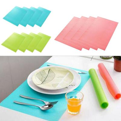 1/4 Pcs Hot Cupboard Waterproof Home Decor Refrigerator Pad Mildewproof Antibacterial Multifunction