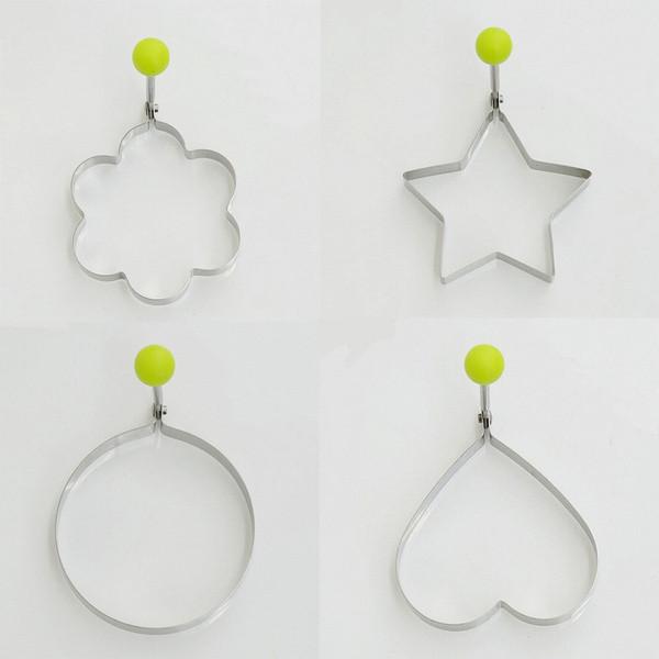 Round Egg Frying Mold Dishwasher Safe Stainless Steel Nonstick Ring For Perfect Sunny Side Up Eggs