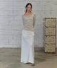 HAVEAWHALE Jacquard Vail Long Skirt (Iv)