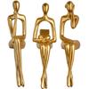 Handmade Abstract Figure Resin Craft Shelf Decors For Living Space Workstations Aesthetic Display Ornamentations