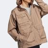 adidas Originals men's outdoor casual workwear long-sleeve jacket, brown