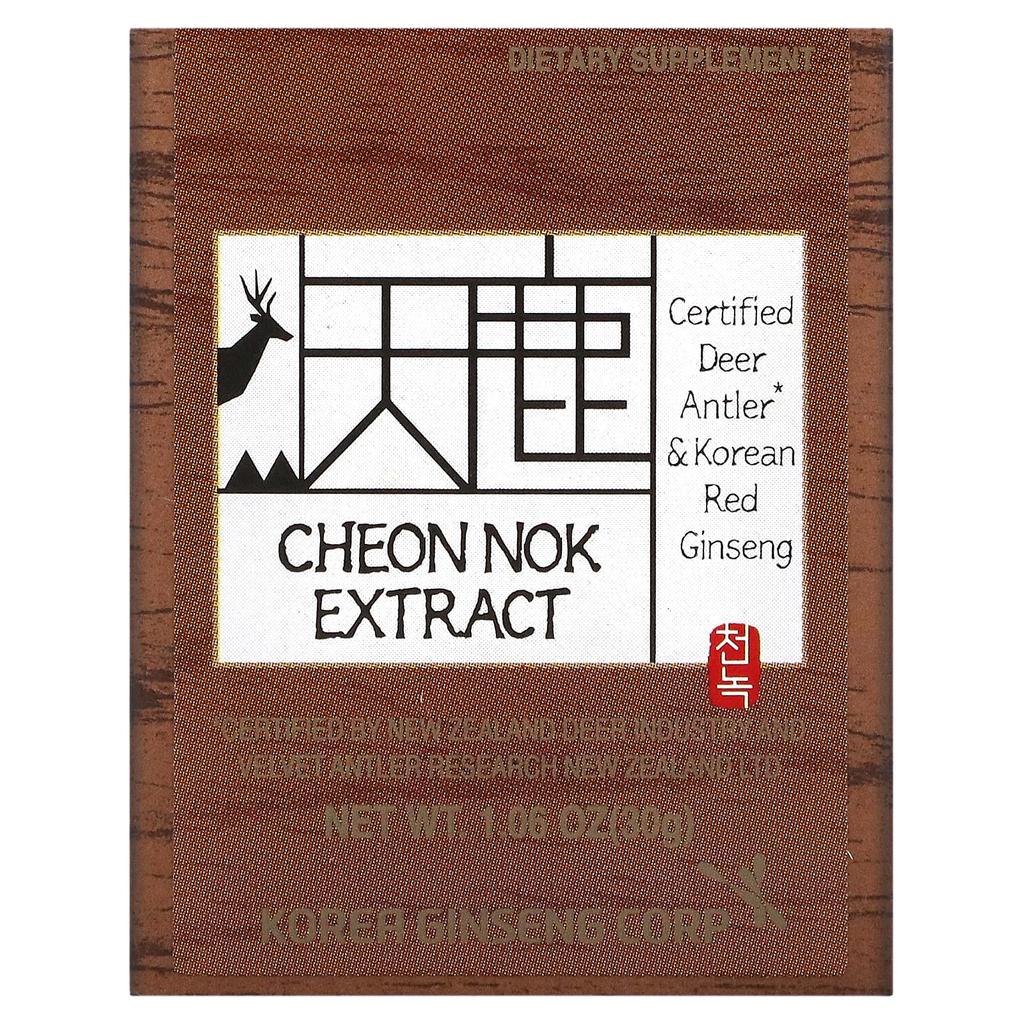 CheongKwanJang CheongKwanJang, Korean Red Ginseng & Antler, 30g (1.06oz)