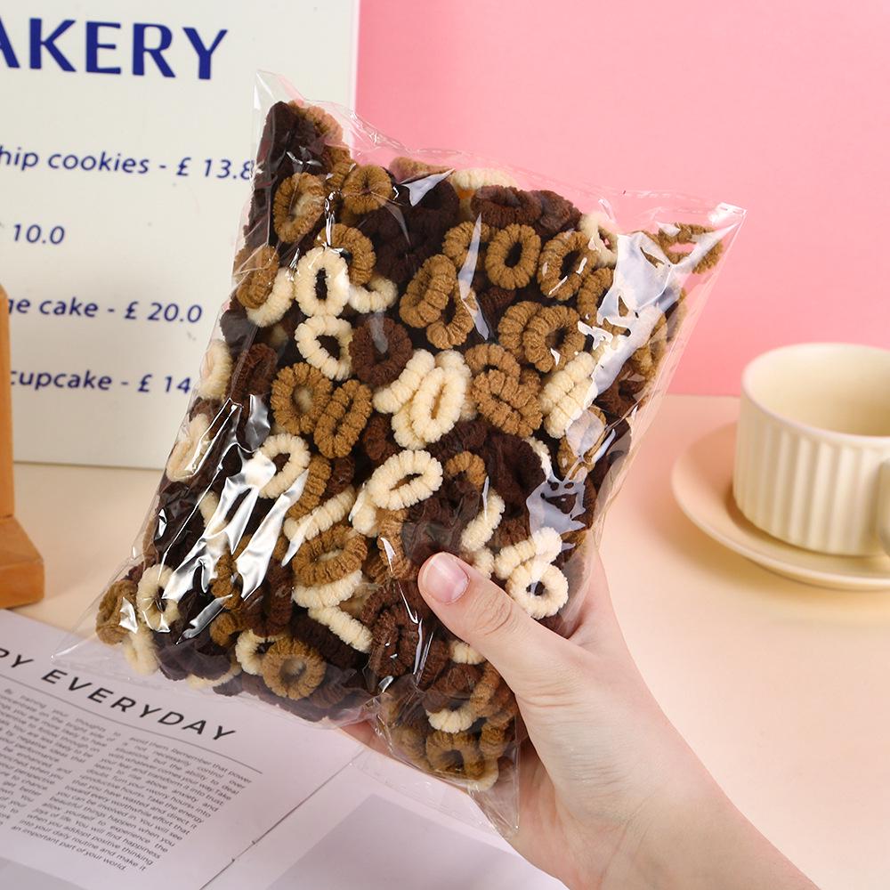 Kids' No-Damage Hair Ties: Elastic, Cute & Durable for Babies & Girls