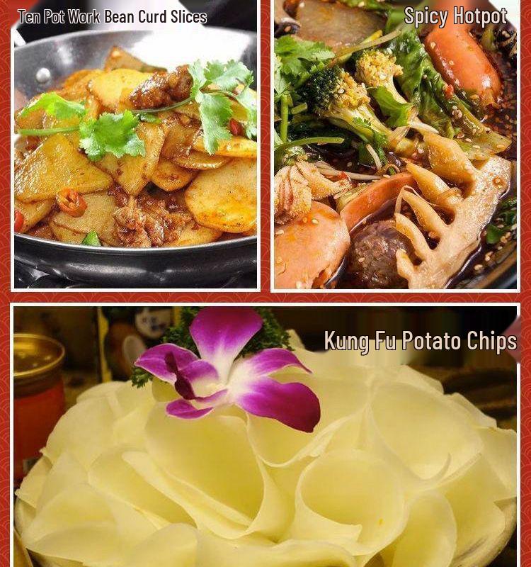 Adjustable Thickness Potato Chip Slicer - Perfect for Hot Pot and Barbecue Kitchens