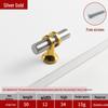 Modern Nordic Brass Cabinet & Wardrobe Double-Hole Handle