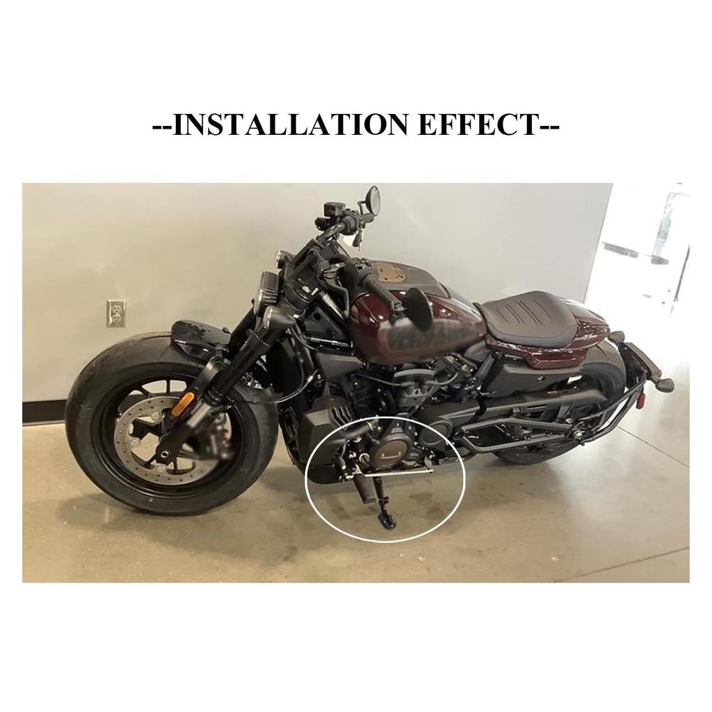 For Sportster S RH1250 1250S 2021-2022 Motorcycle Accessories Footside Stand Expanding Facility Kickstand Expansion Extension