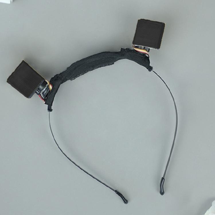 Süßes Mädchen Bewegliche Ohren Hasenohren Form Stirnband Ostern Cosplay Diademe Wiederaufladbar