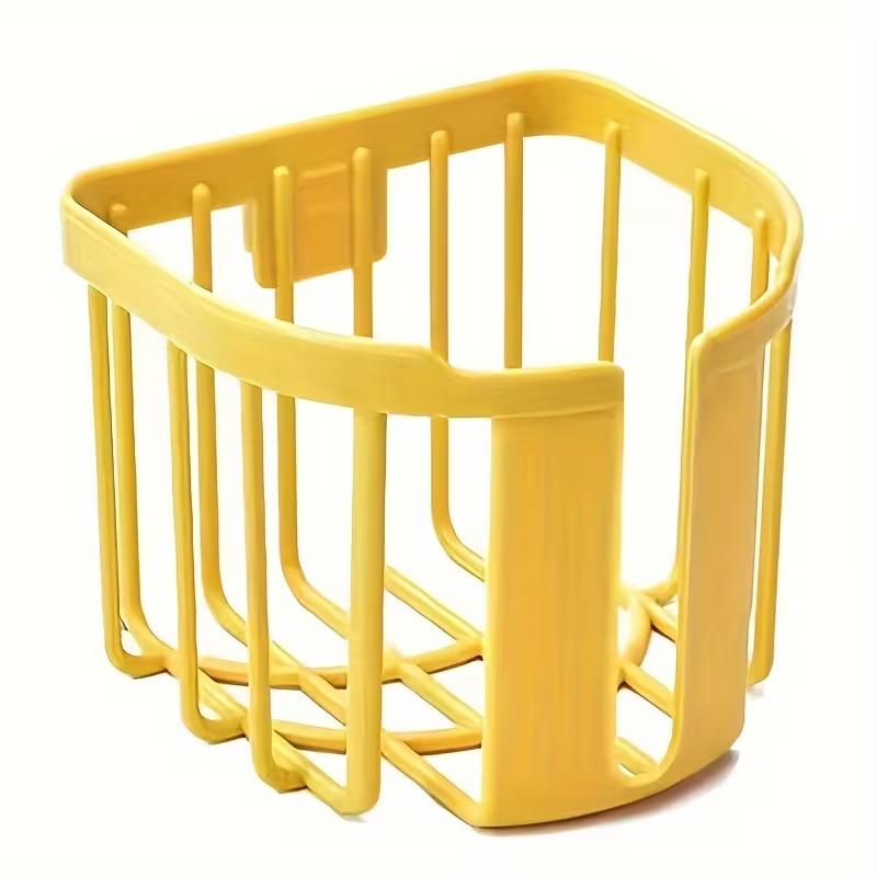 Creative Punch-Free Toilet Paper Shelf Storage Rack Bathroom Kitchen Tissue Box Wall-Mounted Paper Storage Box Paper Holder