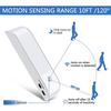 PIR Motion Sensor LED Night Light Rechargeable Creative Home Stick-on Wardrobe 12 High Brightness Automatic Sensing Cabinet For Bedroom Hallway