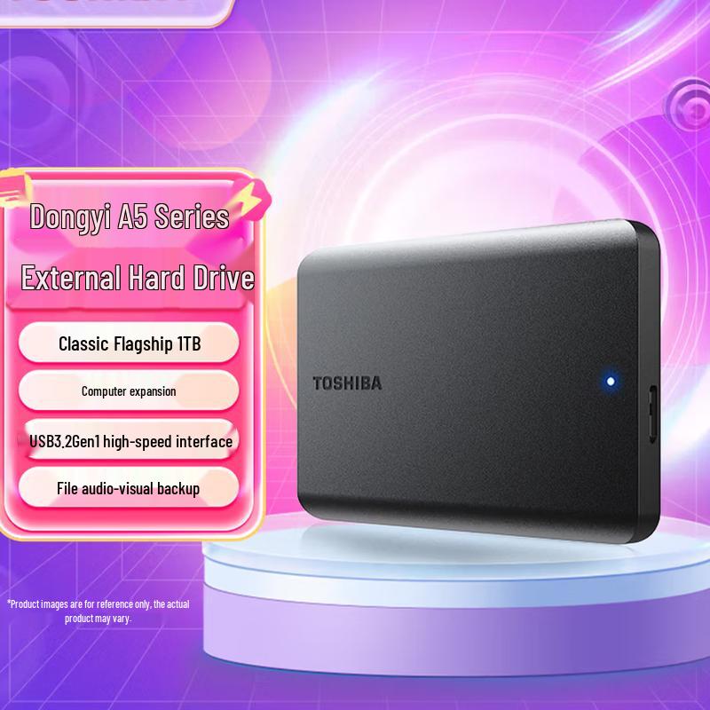 

Toshiba Canvio Basics A5 4TB Portable External Hard Drive