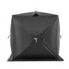 Portable Ice Shelter, 6-8 Person Pop-Up Ice Fishing Tent, 70 Square Feet Fishable Area, Ice Shanty for Winter Fishing, Waterproof Oxford Ice Cube with