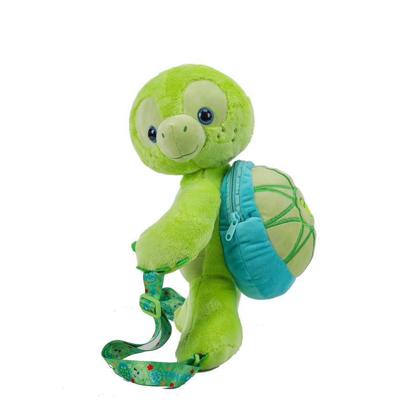 New Little Turtle Plush Toy Turtle Backpack Children's Catch Doll Doll Storage Bag