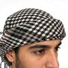 Stilvolles Unisex Arabisches Kopftuch in der Größe 100x100cm Vielseitiges Nackentuch Sonnenschutz-Accessoire mit Quasten