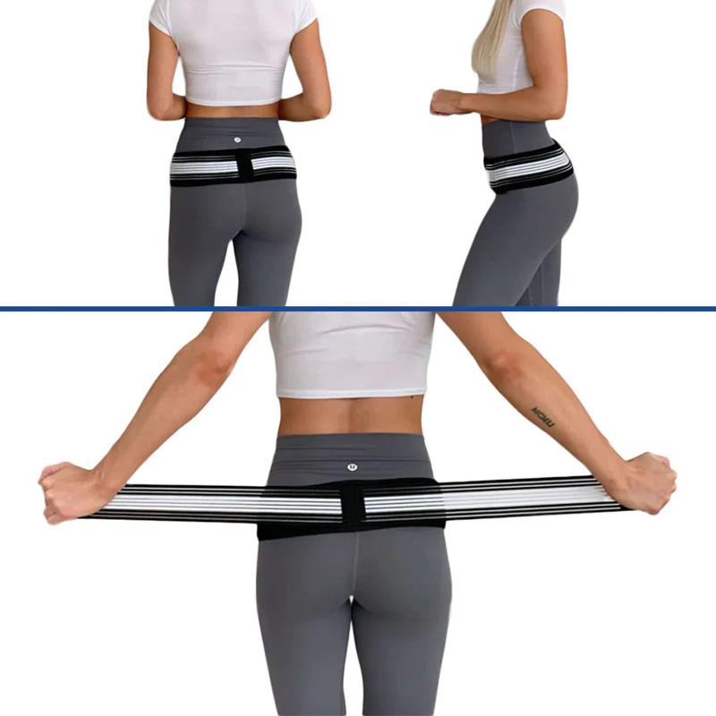 Sacroiliac Joint Hip Belt Lower Back Support-Hip Braces For Hip Pain Pelvic Support Belt Sciatica Pelvis Lumbar Pain Relief