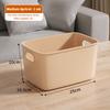Desktop Storage Box Dormitory Sundries Plastic Cosmetic Storage Box Bathroom Kitchen Sorting Storage Basket Bins
