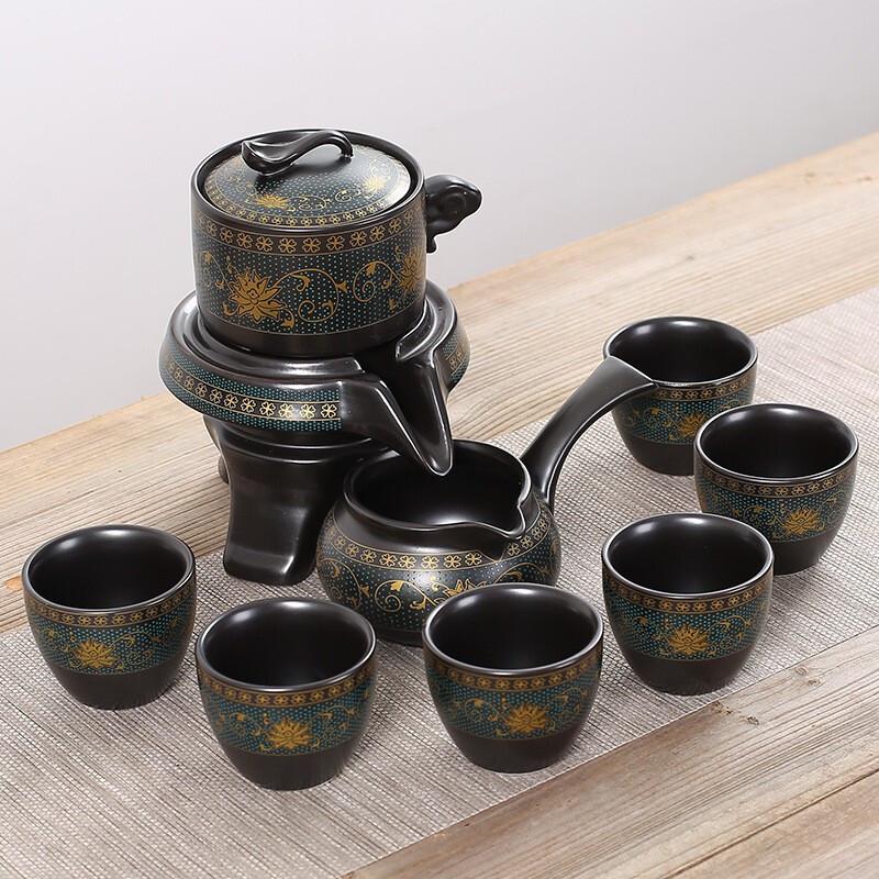 Lu Fenglai Chinese Kung Fu Stone Mill Tea Set