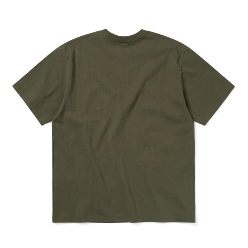 Dieses Ist Niemals Das Ging Basketball-T-Shirt Oliv