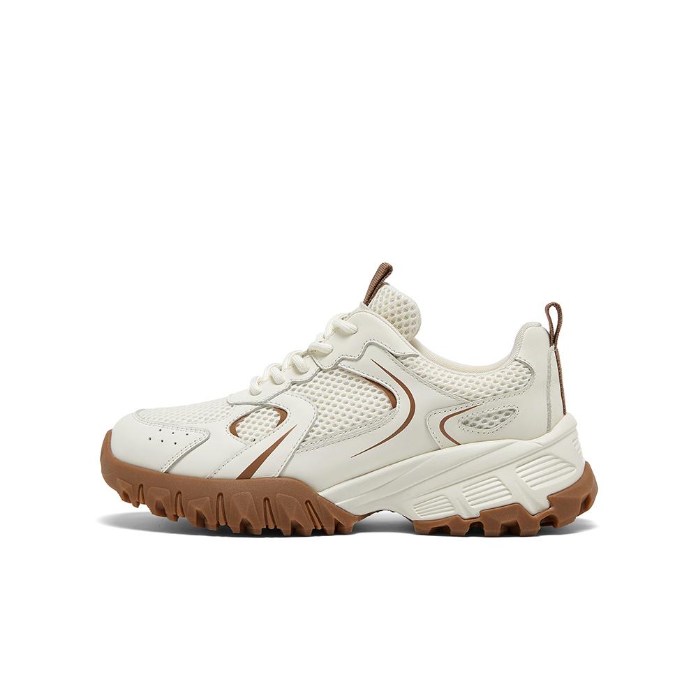 SKAP Shengjiabu 2024 Autumn New Travel Outdoor Color Contrasting Comfortable Thick Bottom Women's Sports Dad Shoes