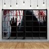 Halloween Pozadí Fotografie Krvavá Zombie Sestřička Pacient Halloween Strašidelný Dům Párty Foto Koutek Strašidelná Nemocnice Pozadí