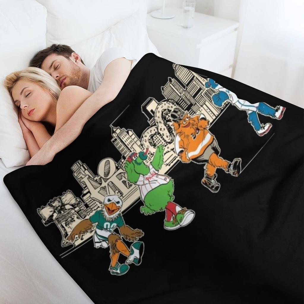 Philly Sports Magnet Throw Blanket anime Bed For Sofa Thin Large Blankets