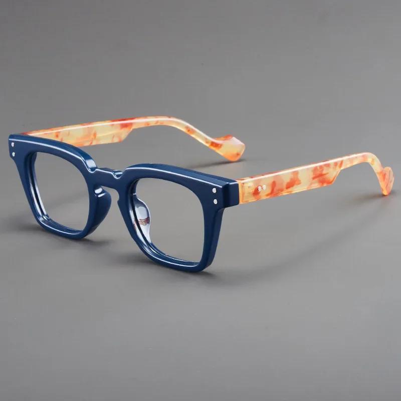 New Men's Square Business Reading Glasses Anti-blue Light Glasses Trend of Ultra-light Ladies Presbyopia Glasses Frame