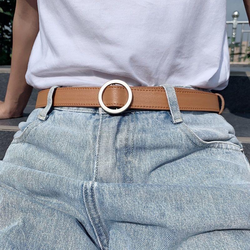 Hole Elegant No Womens Casual Waist Belt Stylish Design For Everyday And Use School
