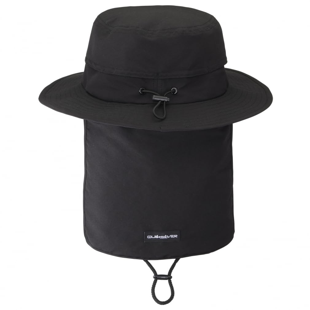 Amphibious UPF50+ Lightweight Water-Repellent Hat QSA241714 BLK F