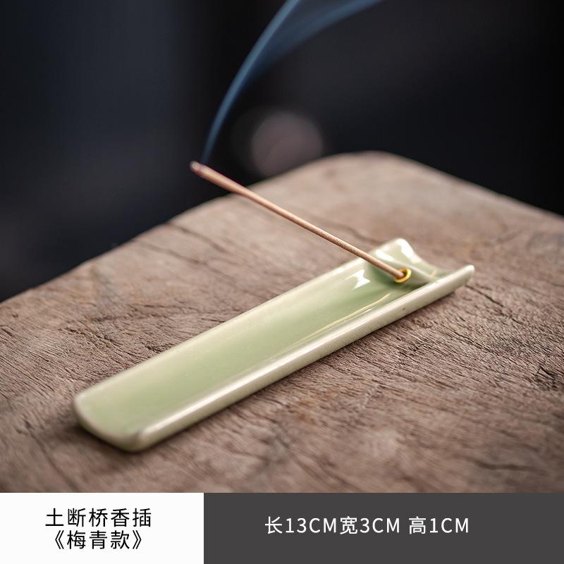 Lake Blue Plum Green Off-white Blue Black Incense Holder Creative Zen Garden Incense Burners Aromatherapy Censer Buddhism Craft
