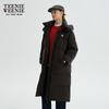 Teenie Weenie Women's Cloud Puffy Hooded Long Down Jacket