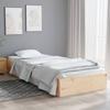 Vidaxl Bed Frame, Solid Wood, 90X190 Cm, Single