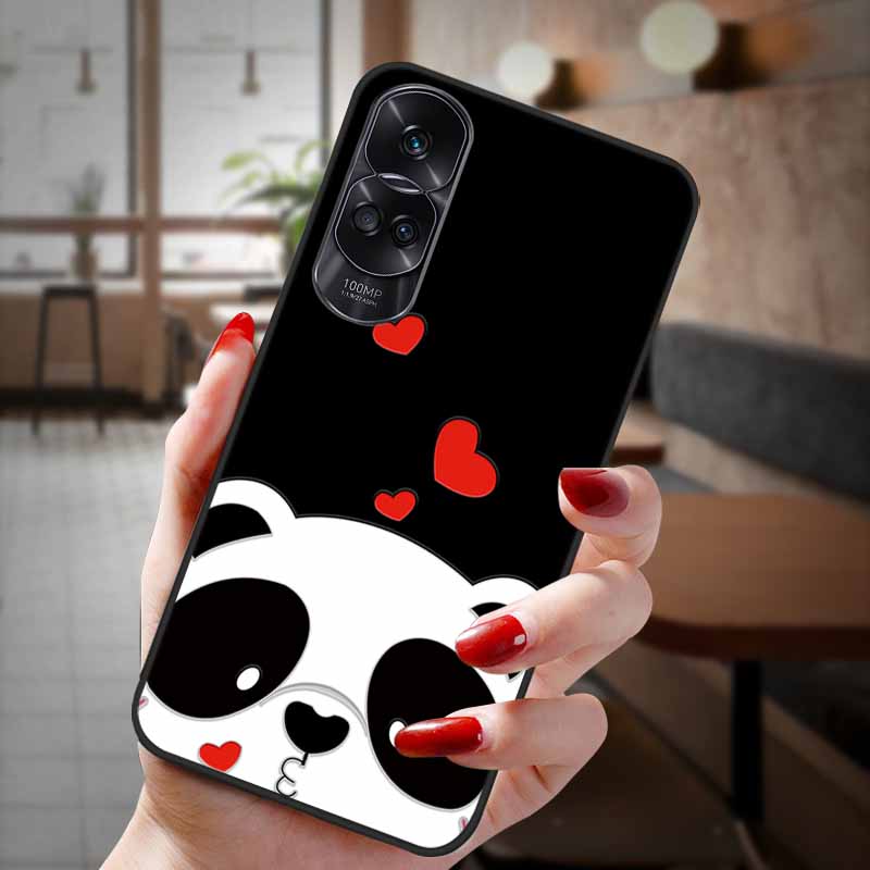 For Honor 90 Lite 5G Case 3D Flower Relief Emboss Silicon Back Cases For Honor 90 Cover Honor90 Pro 90Pro 90Lite Soft Protective