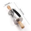 Stainless Steel Croissant Cutter & Dough Roller