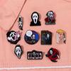 Trendy Distinctive And Halloween Brooch Set With Spooky Skeleton And Pumpkin Themes For Everyone