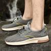Fashionable Outdoor Men Breathable Mesh Shoes Classic Men Anti Slip Soft Sole Mountaineering Shoes Speed Interference Water Shoe