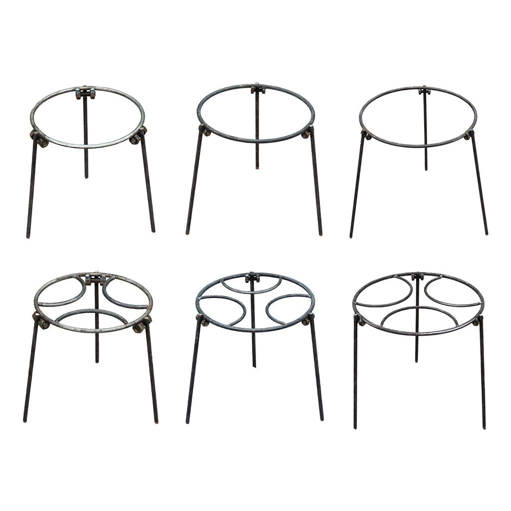 Campfire Tripod Stand Barbeque BBQ Grilling Camping Grill Portable Pot Rack Dutch Oven Pan
