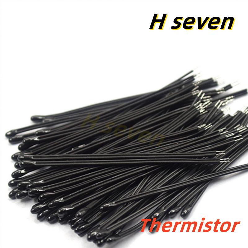 20/pcs NTC Thermistor MF52D 5K 10K 20K 50K 100K B: 3950 Accuracy 1% 50MM Negative Temperature sensor PVC lead