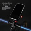 Aluminum Alloy 360° Rotating Shock-Absorbing Phone Holder for Road and Mountain Bikes