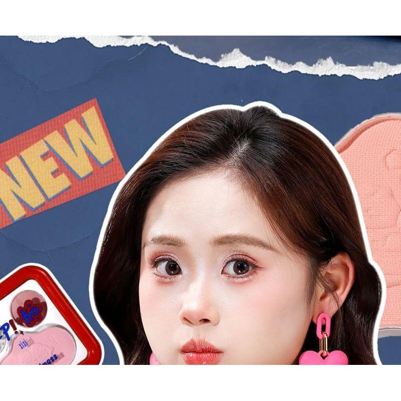 xixi - A Flip Eye Shadow Blush Palette - #4 Sweet Pink Purple