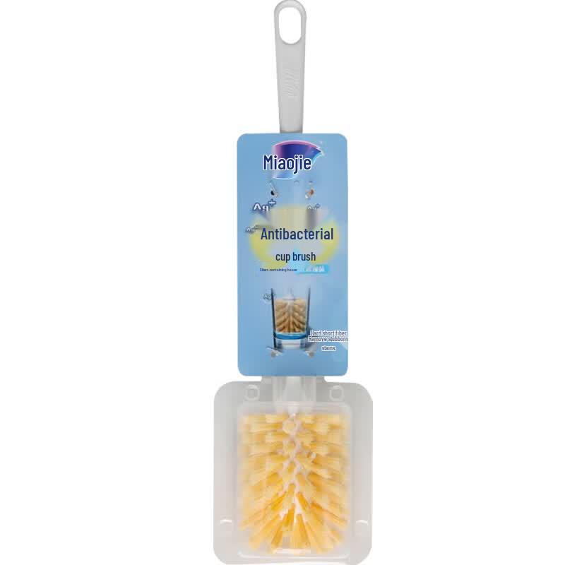 MiaoJie Silver Ion Extended Handle Cup Brush